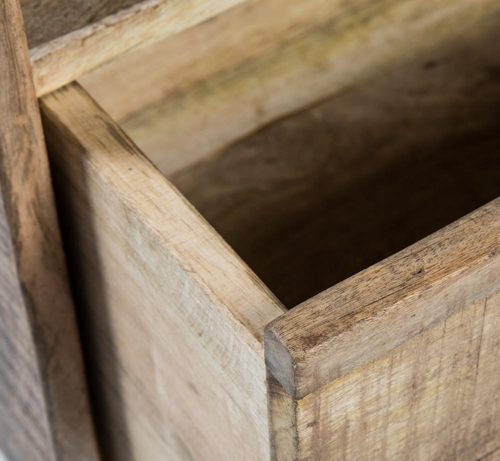 Swazi 1 Drawer Mango Wood Bedside Table-Sleeping-Home & Giftware-Default Title---abc