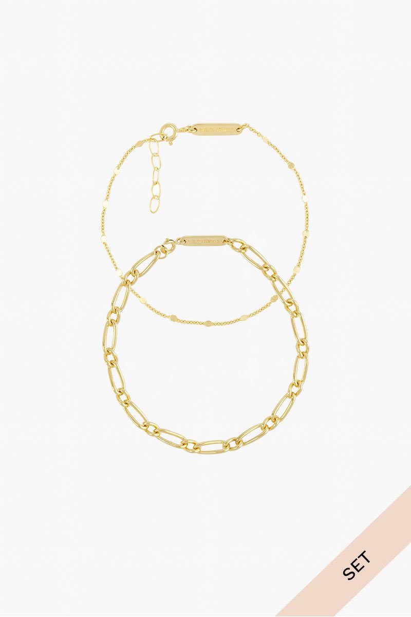 Classic set gold plated-abc