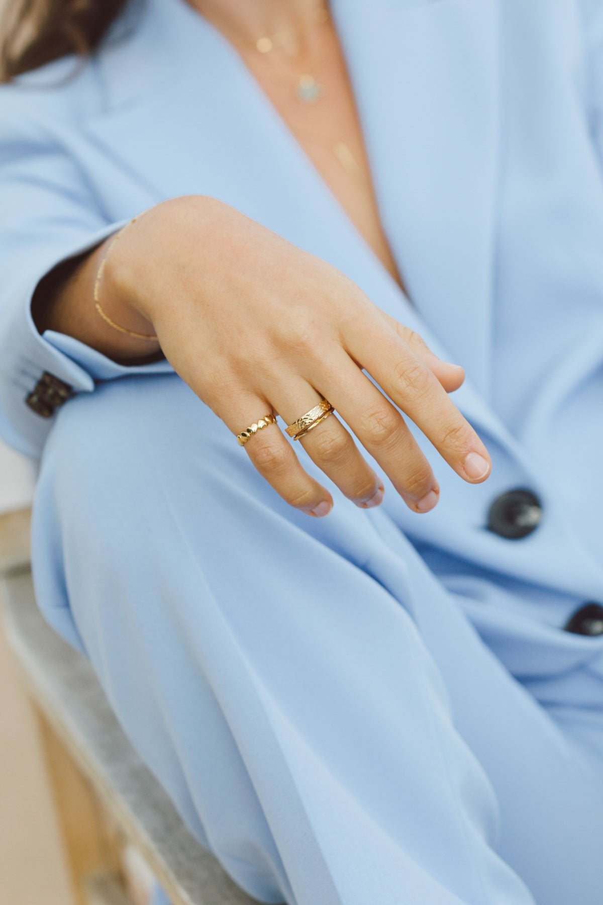 Wave ring gold plated--Wildthings_collectables-Gold plated-1 (US 6 / 16.5 mm)--abc