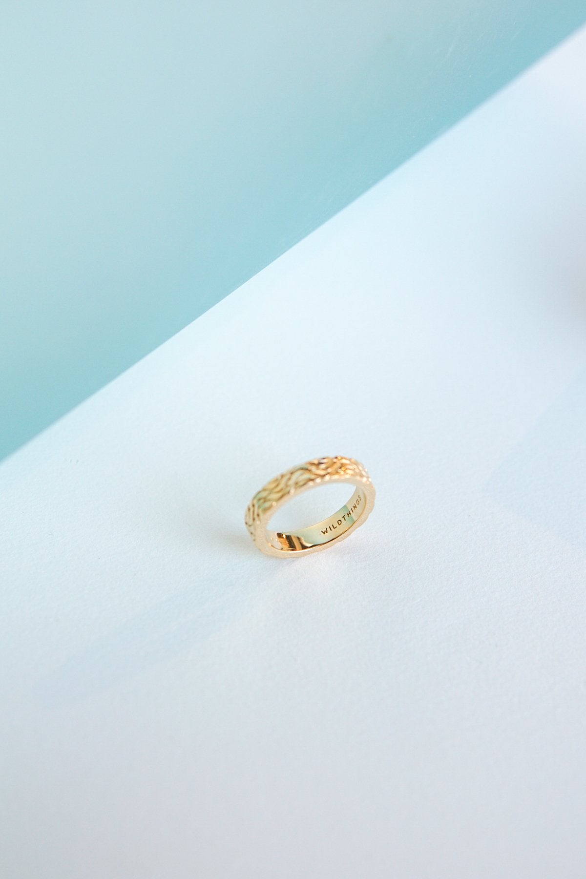 Wave ring gold plated--Wildthings_collectables-Gold plated-1 (US 6 / 16.5 mm)--abc