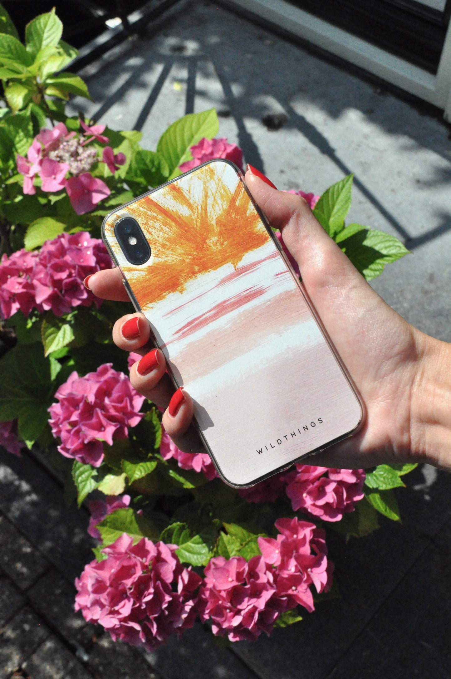 iPhone case Kissed by the sun-abc