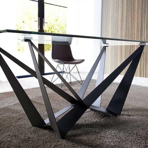 Radiance Rectangle Dining Table Glass Black-Dining-Future Classics Furniture-Default Title---abc