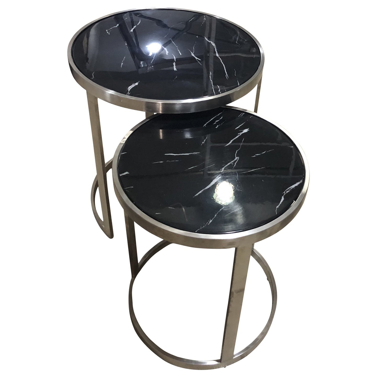 Sterling Side Table Set Black Marble-Living-Future Classics Furniture-Default Title---abc