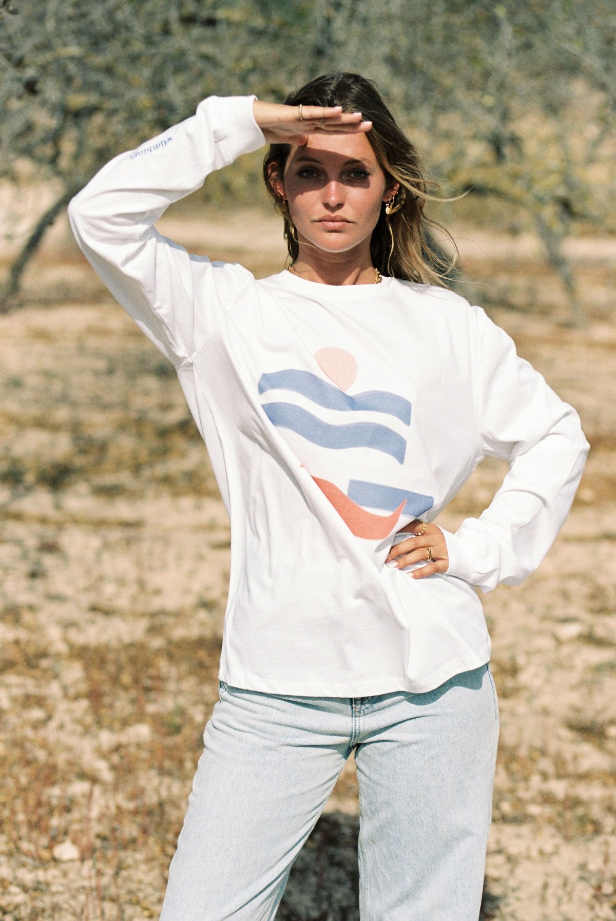 Wild waves tee long sleeve-Bucket Hat-wildthings_collectables-One size---abc