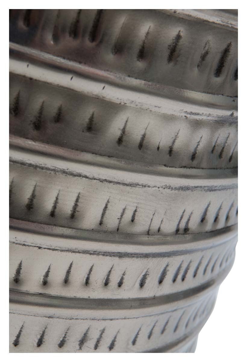 Ribbed Iron Stool-Living-Home & Giftware-Default Title---abc