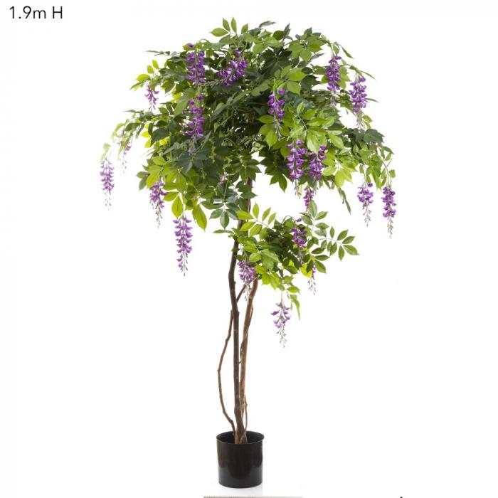 Wisteria Tree 1.9m Purple-Accessories-Florabelle-Default Title---abc