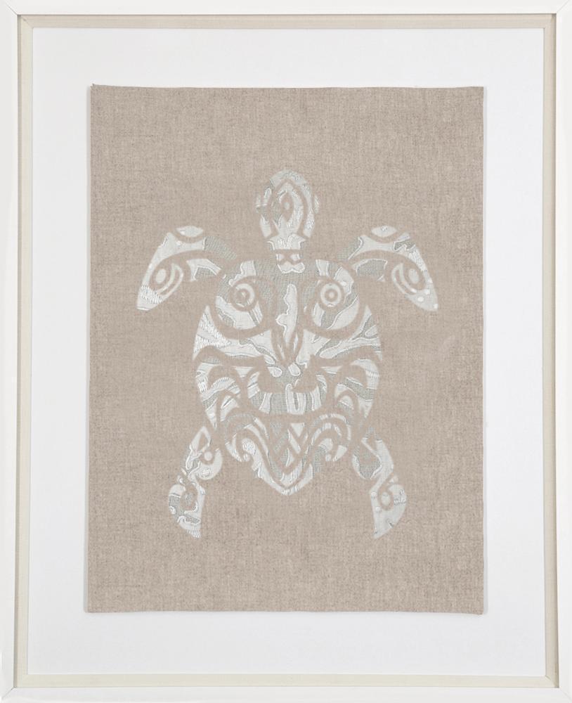 Sea Turtle Artwork 67 x 85 cm-Accessories-Bandhini Homewear Design-White-67 x 85--abc