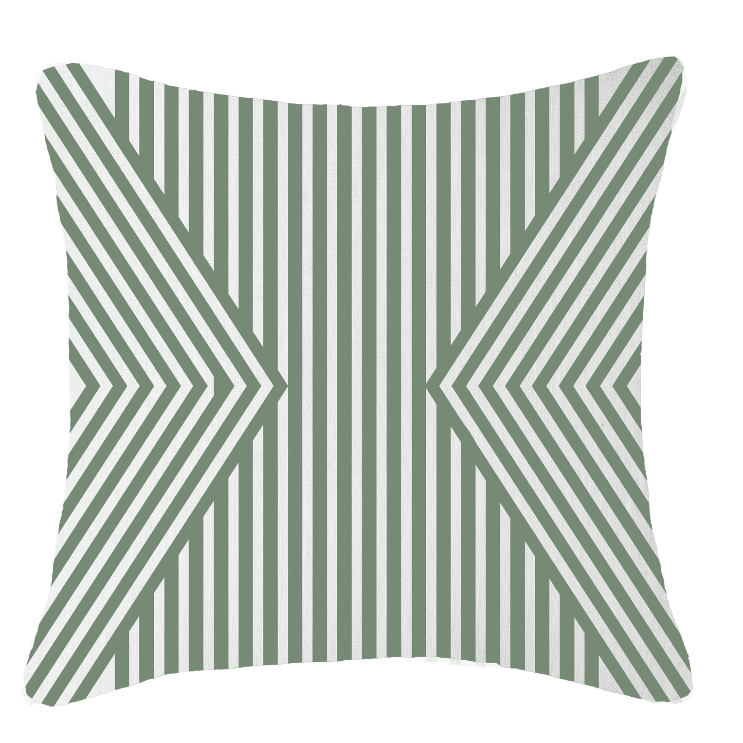 Outdoor Parasol Green Lounge Cushion 55 x 55 cm-abc