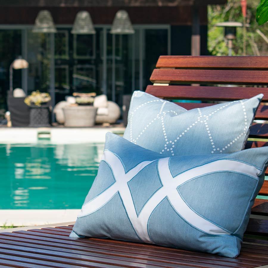 Outdoor Star Cloud Blue Lumber Cushion 35 x 53 cm-Outdoors-Bandhini Homewear Design-Cloud-14 x 21--abc