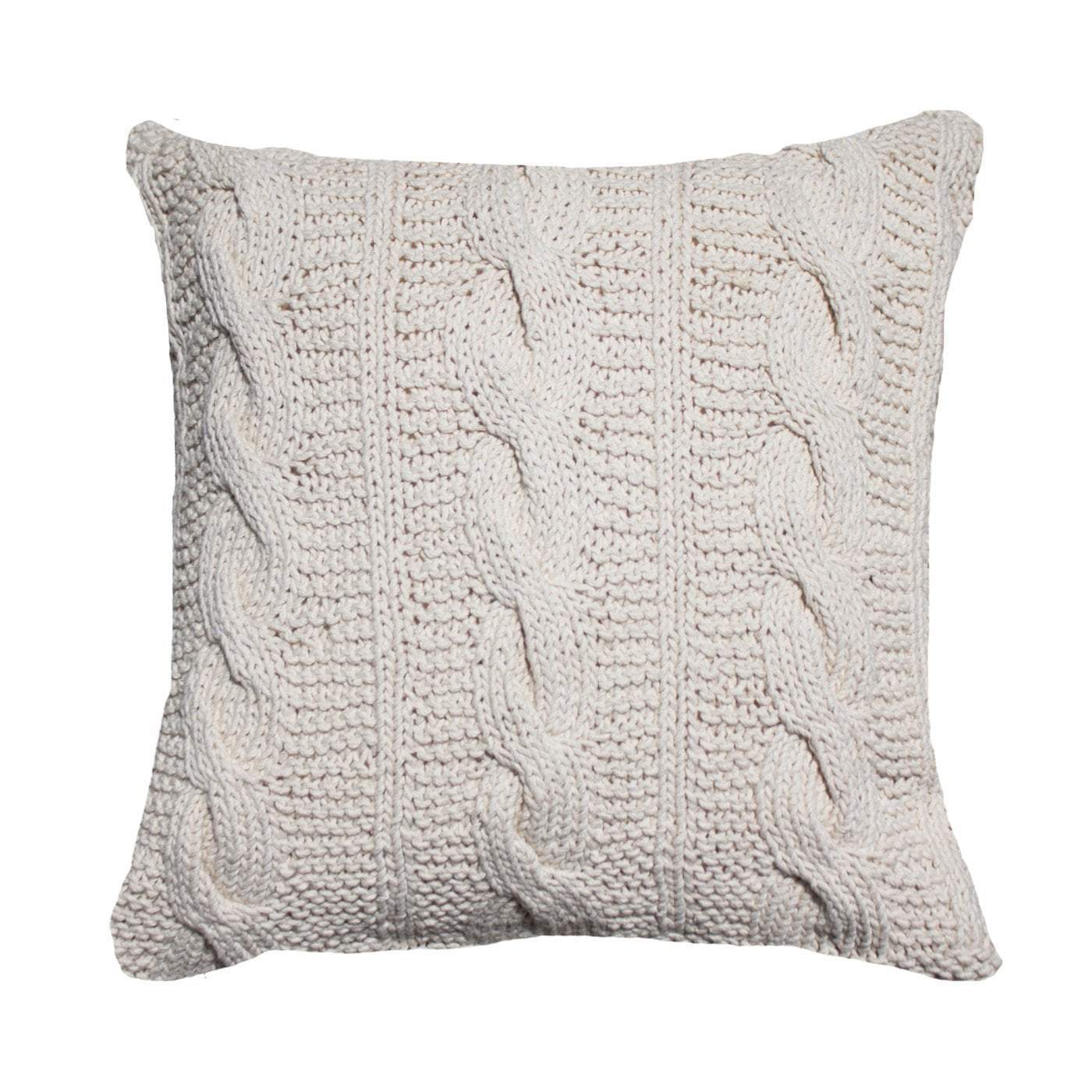 Knit Cotton Medium Cushion 50x50cm-abc