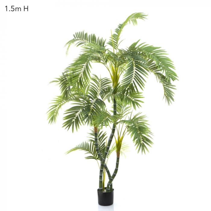 Parlour Palm Twisted Trunk 1.5m-Accessories-Florabelle-Default Title---abc