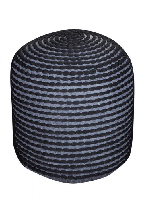 Rococco Pouf Black-Living-Florabelle-Default Title---abc