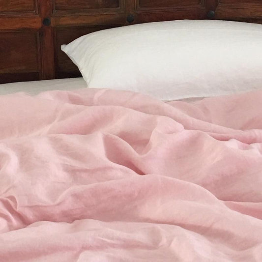 Taj Duvet Cover Queen Pink-Sleeping-Theo and Joe-Default Title---abc