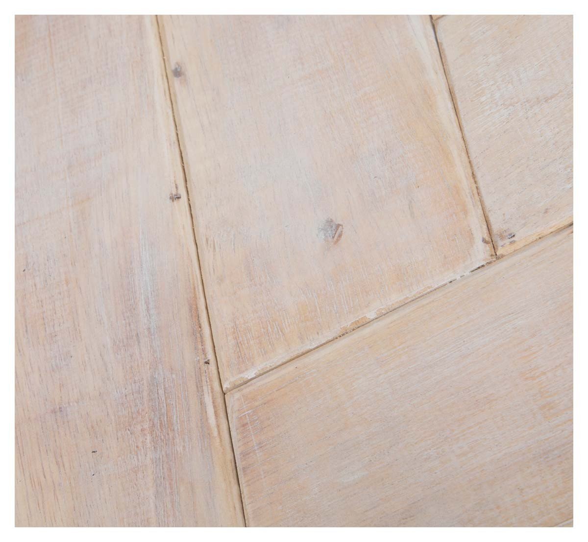 Mavi Wooden Tray with Chevron Pattern and Rattan Handles-abc