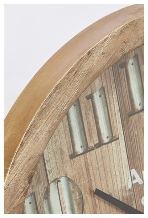 Wooden Paris Classic Clock - Natural-Accessories-Home & Giftware-Default Title---abc