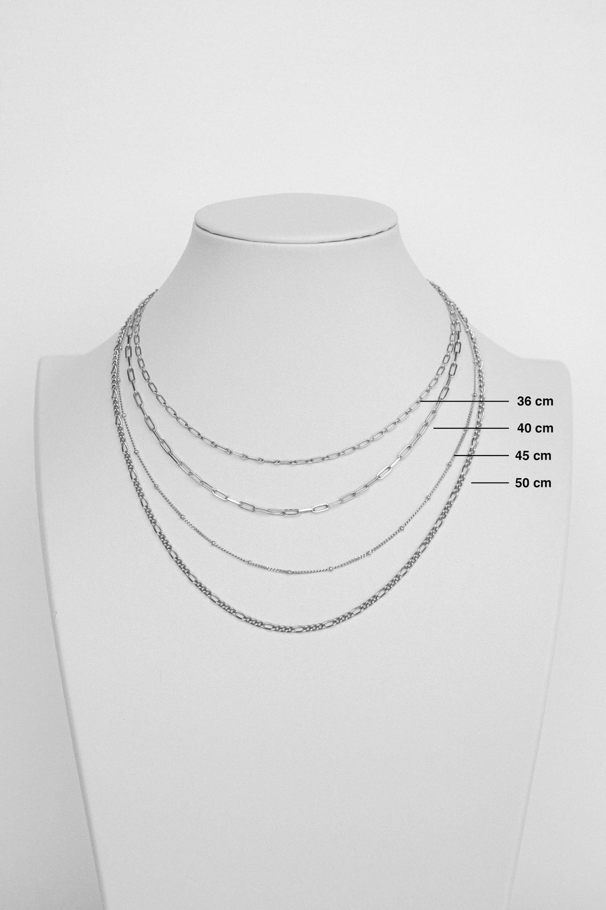 Medium oval silver (40cm)-abc