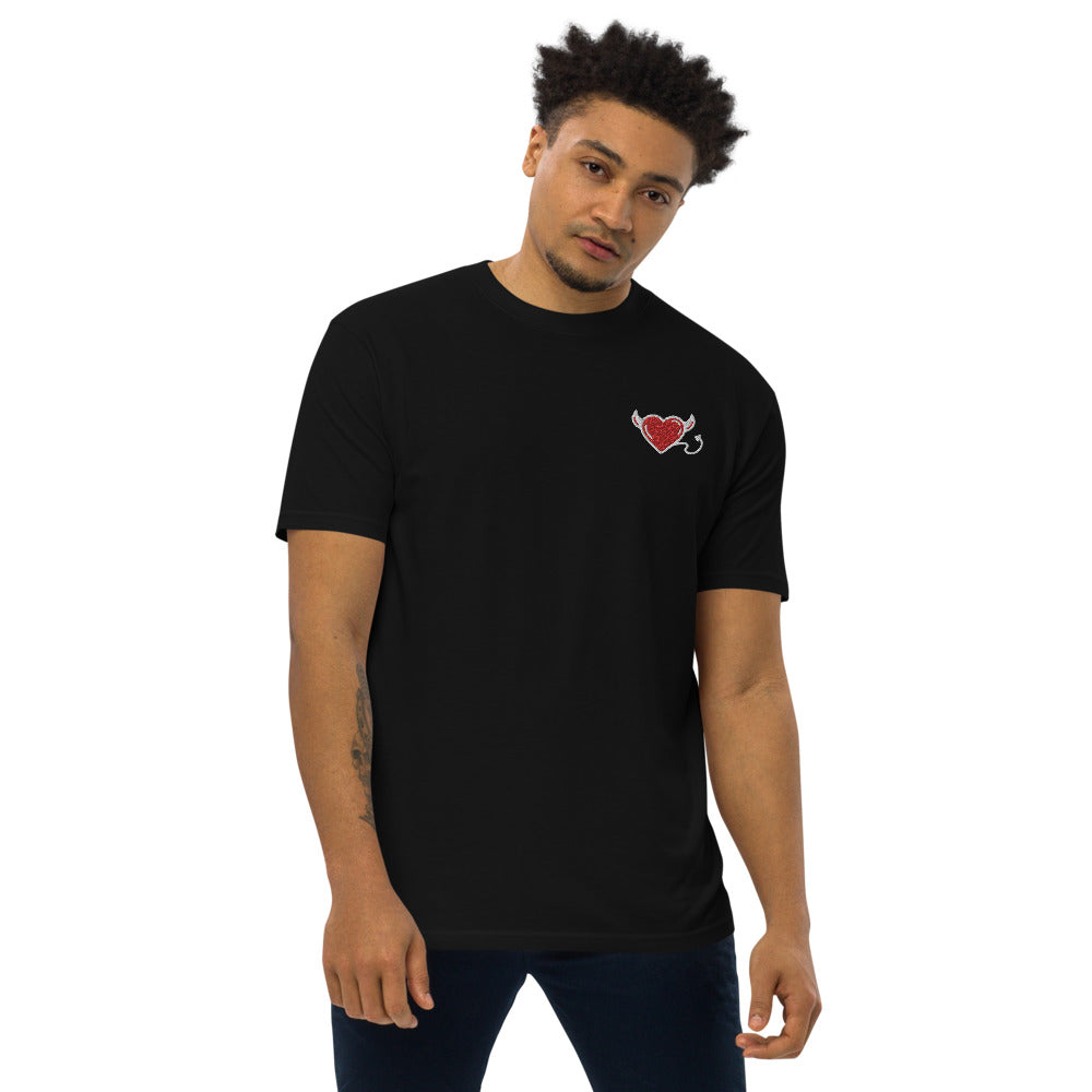 Men’s premium heavyweight tee-abc