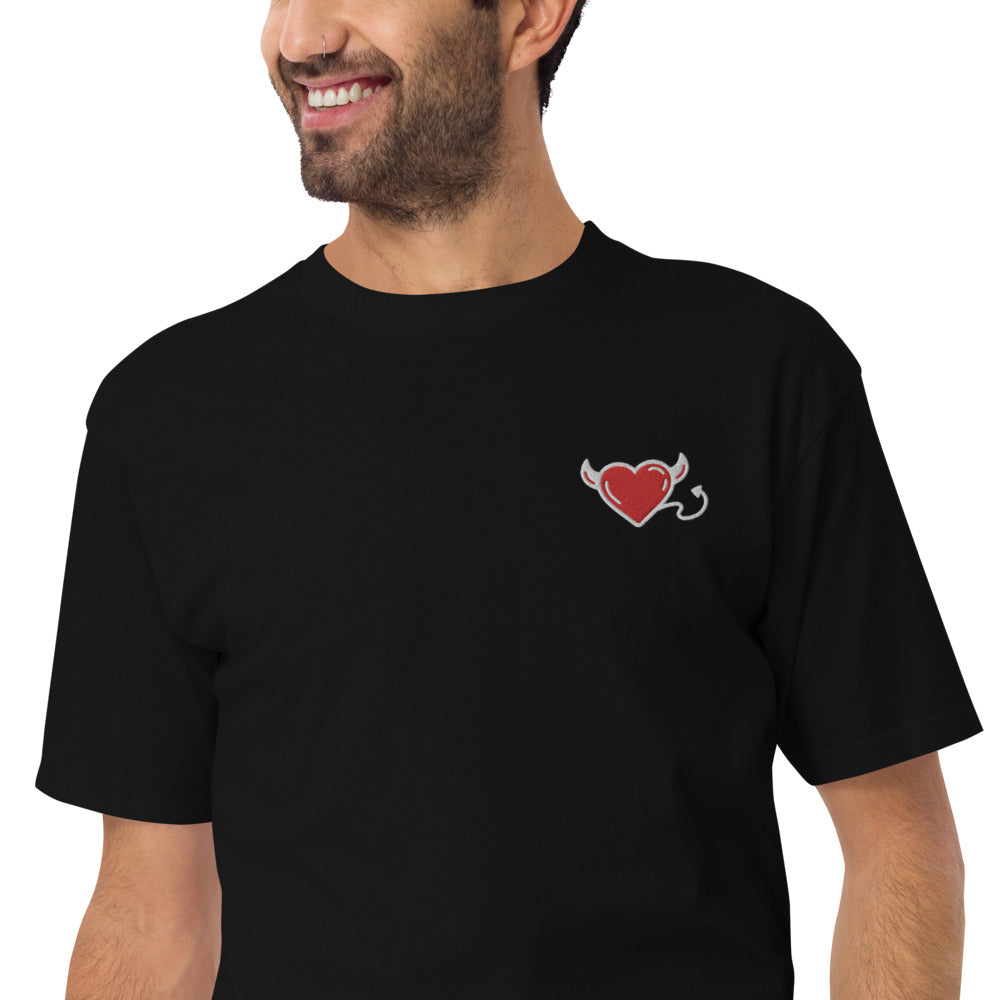 Men’s premium heavyweight tee-abc