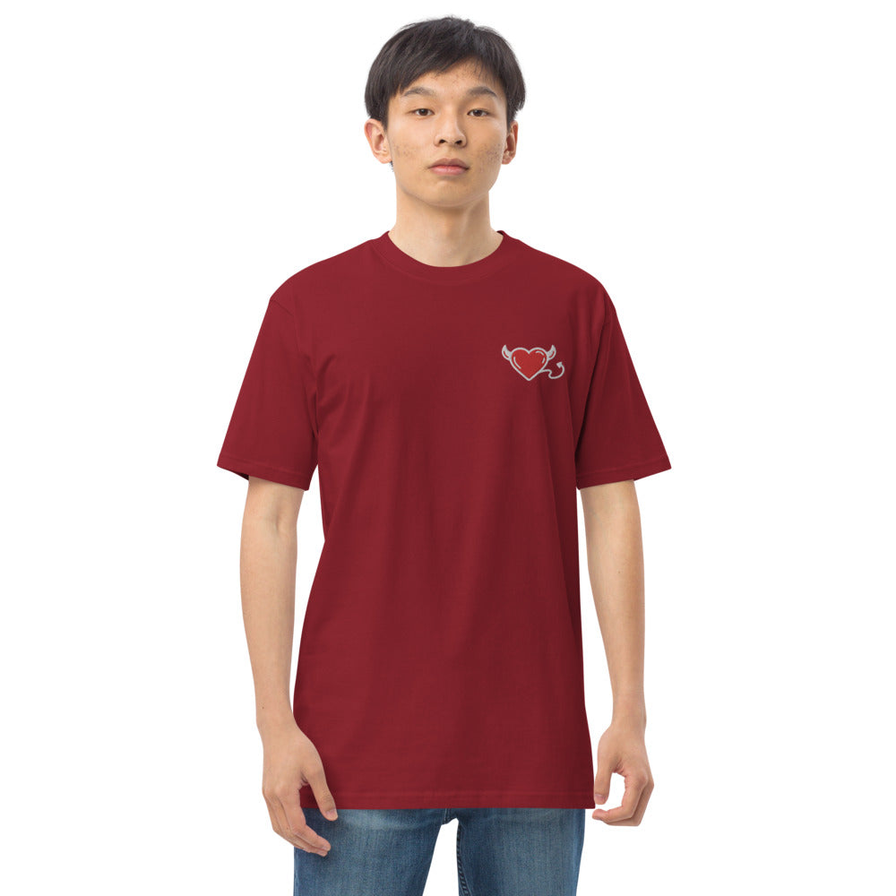 Men’s premium heavyweight tee-abc