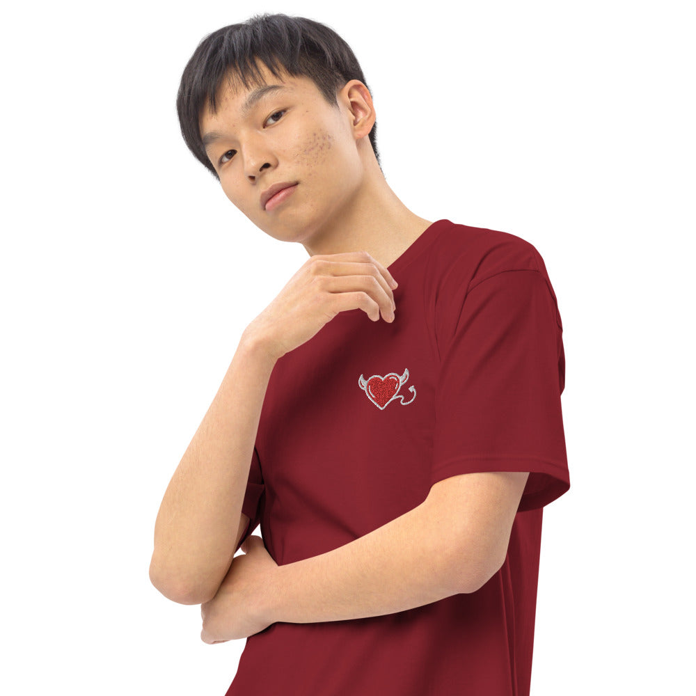Men’s premium heavyweight tee-abc