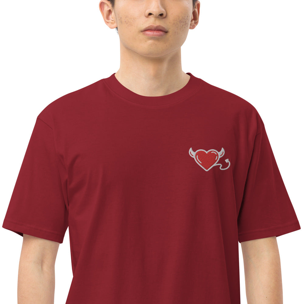 Men’s premium heavyweight tee-abc