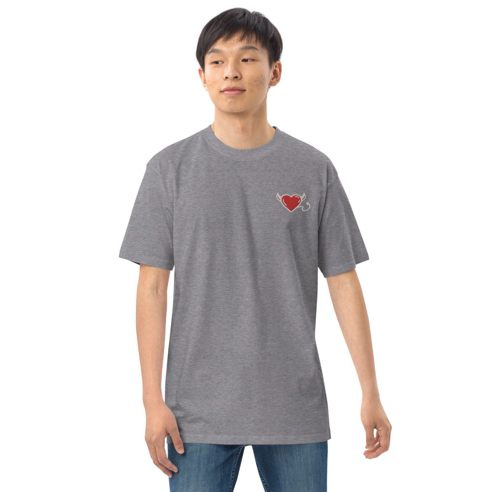 Men’s premium heavyweight tee-abc