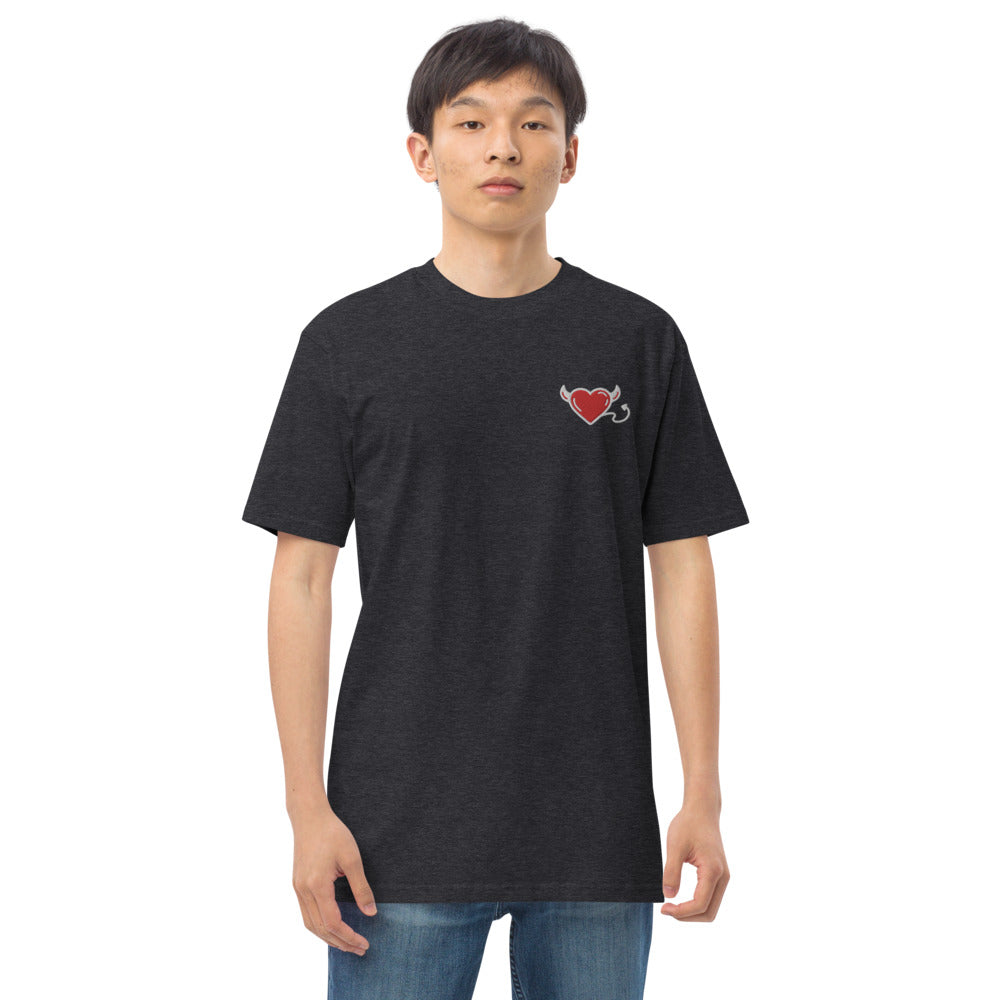 Men’s premium heavyweight tee-abc