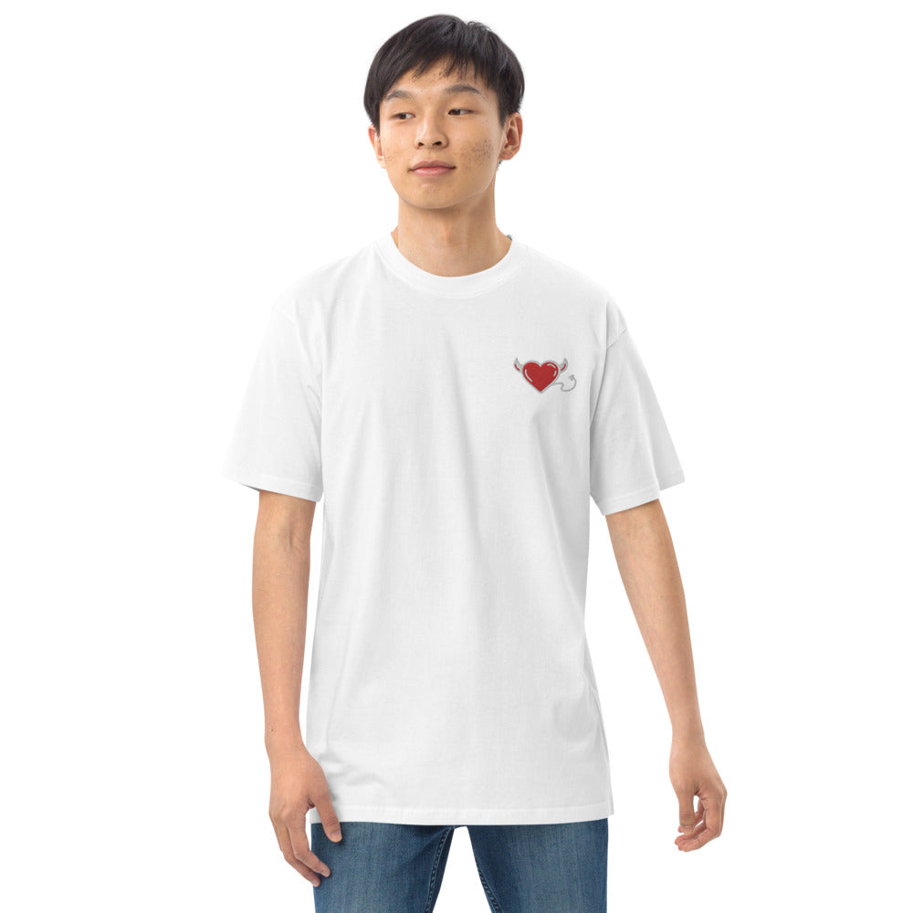 Men’s premium heavyweight tee-abc