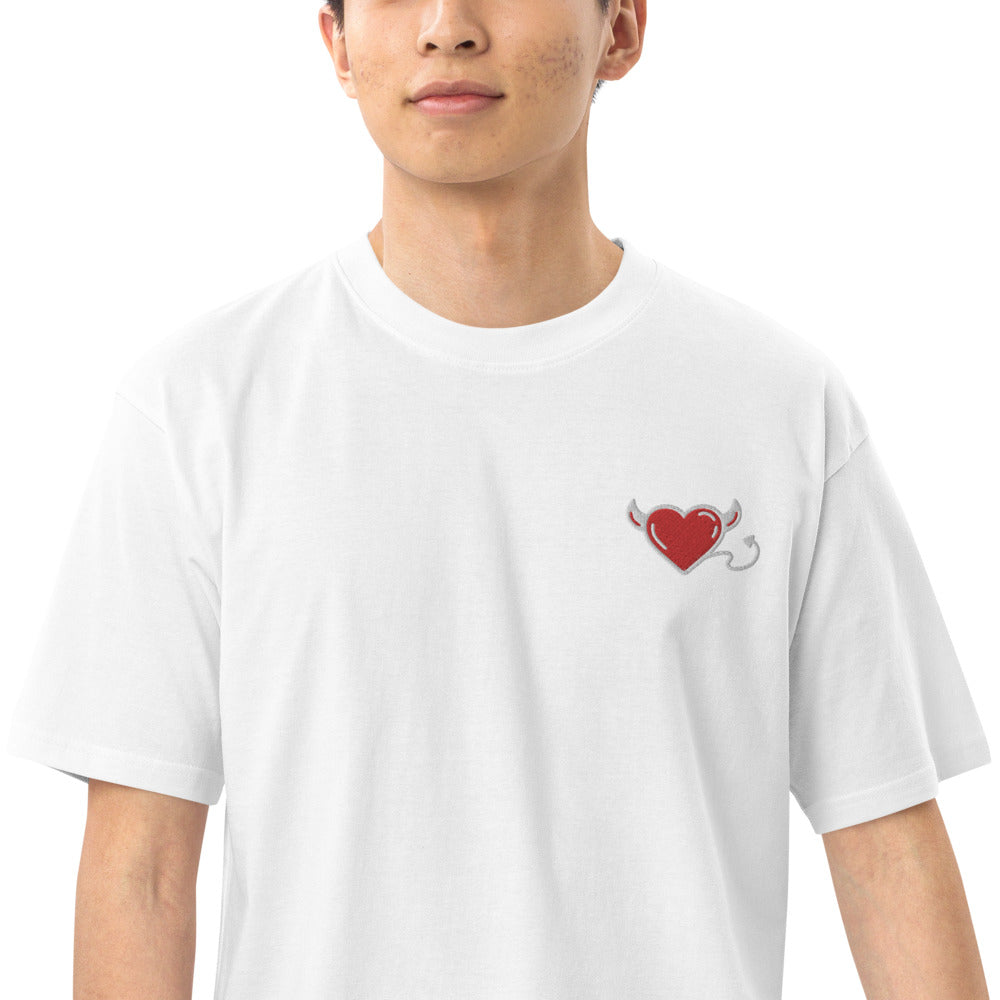 Men’s premium heavyweight tee-abc