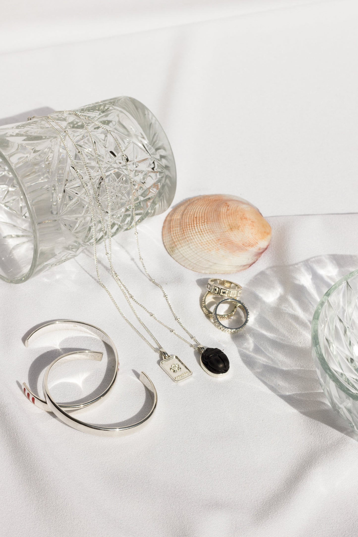 Sunkissed bracelet silver-Bangle-wildthings_collectables-Silver---abc