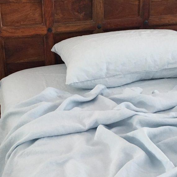 Taj Sheet Set Queen Blue-Sleeping-Theo and Joe-Default Title---abc