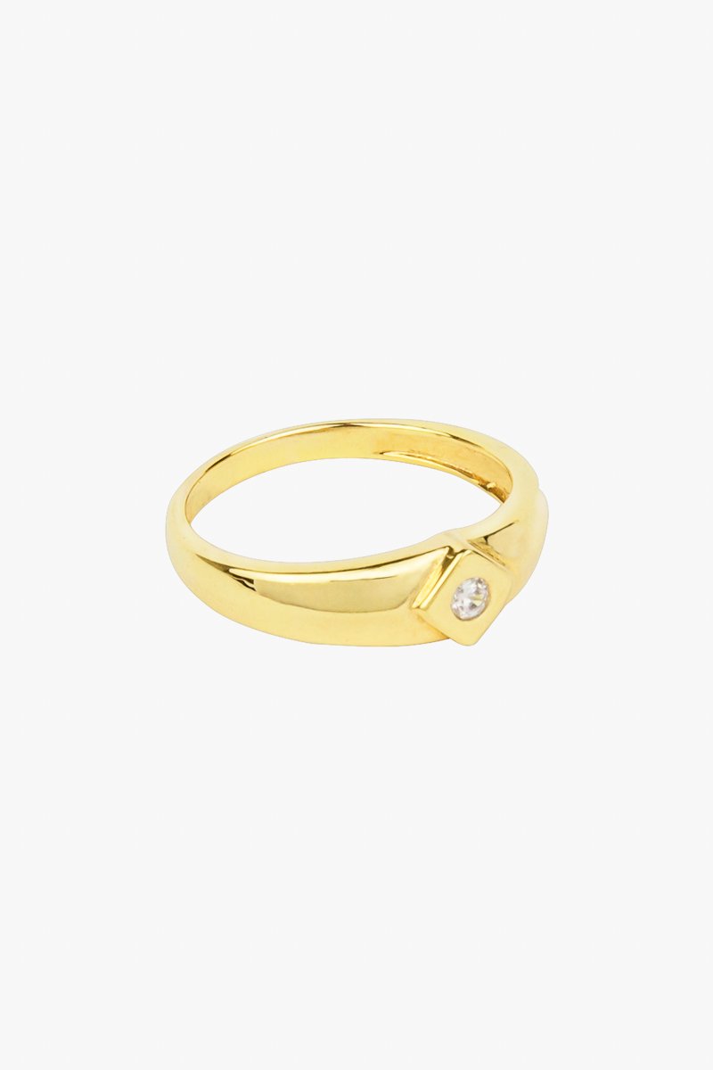 Little Bali ring 14k solid gold-abc