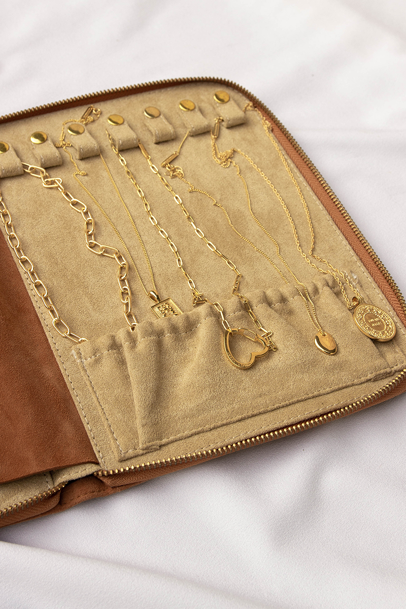 Jewellery Organizer Red-abc