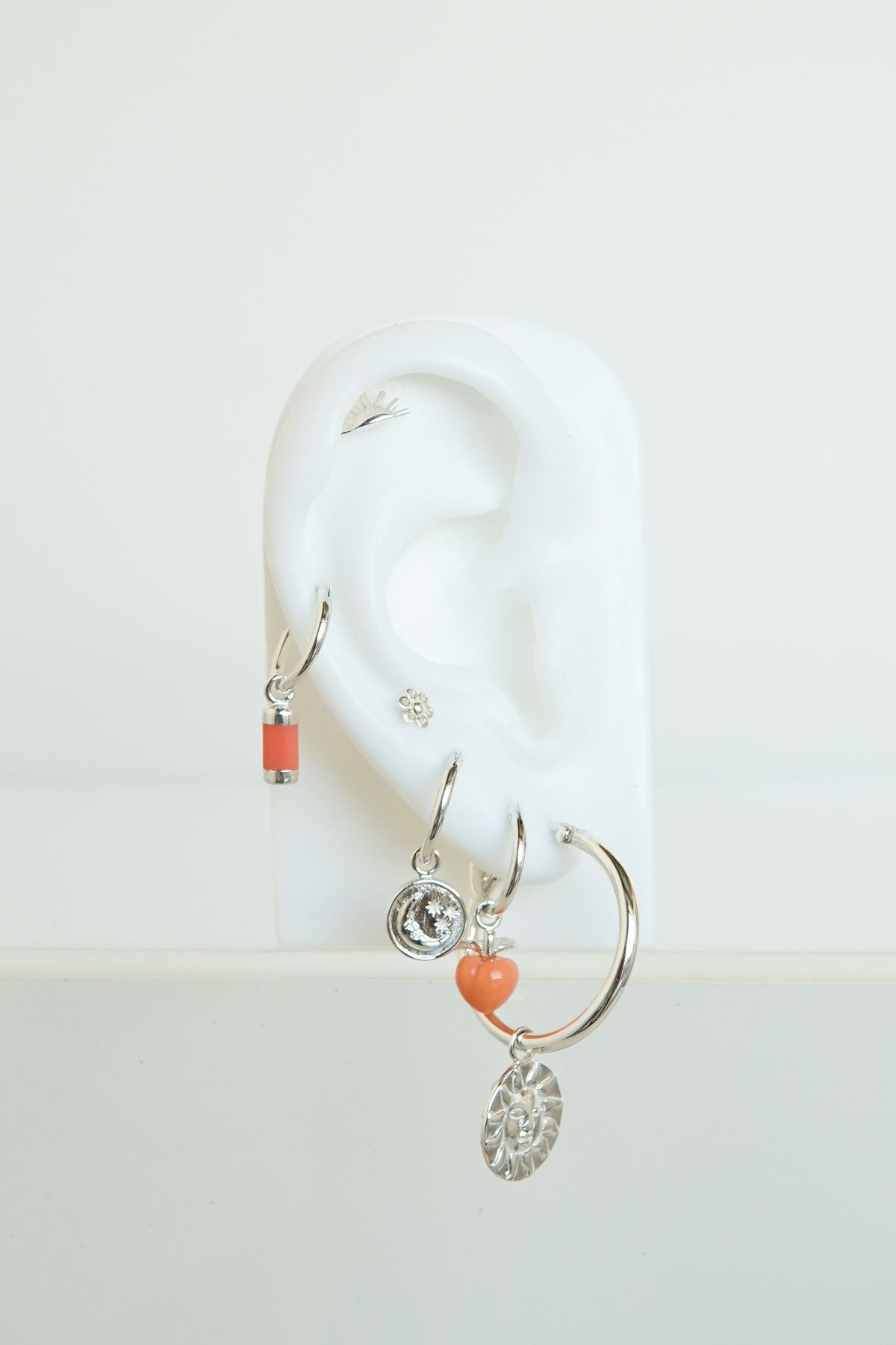 Rise and shine stud silver-Stud-wildthings_collectables-Silver---abc