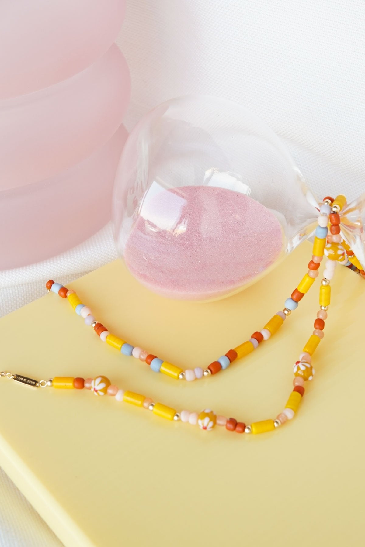 Rainbow necklace silver (34 cm)-Necklace-wildthings_collectables-Silver---abc