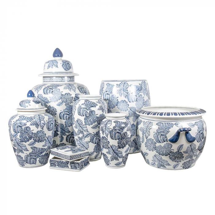 Monstera Giant Ginger Jar-abc