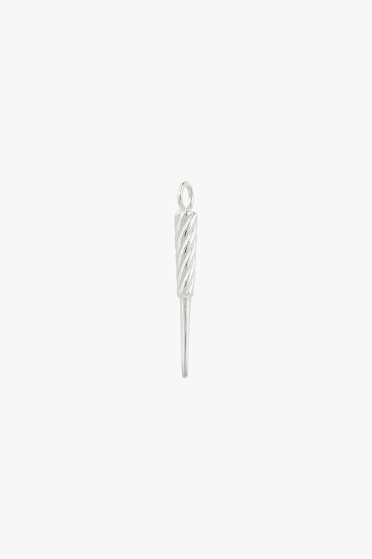 Ice pick pendant silver-abc