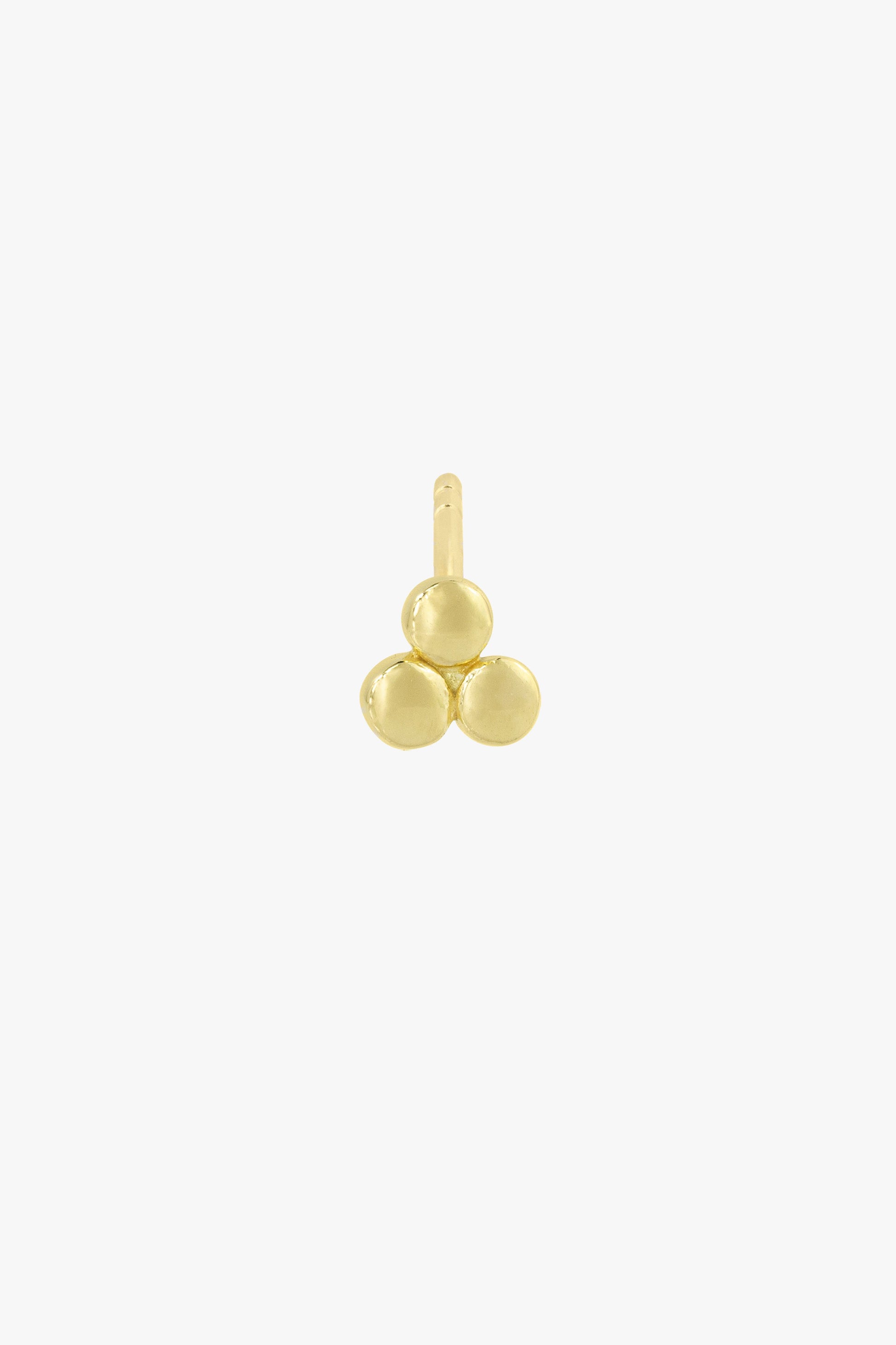 Multi stud gold plated-abc