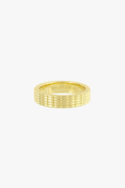 Off road ring gold plated-abc