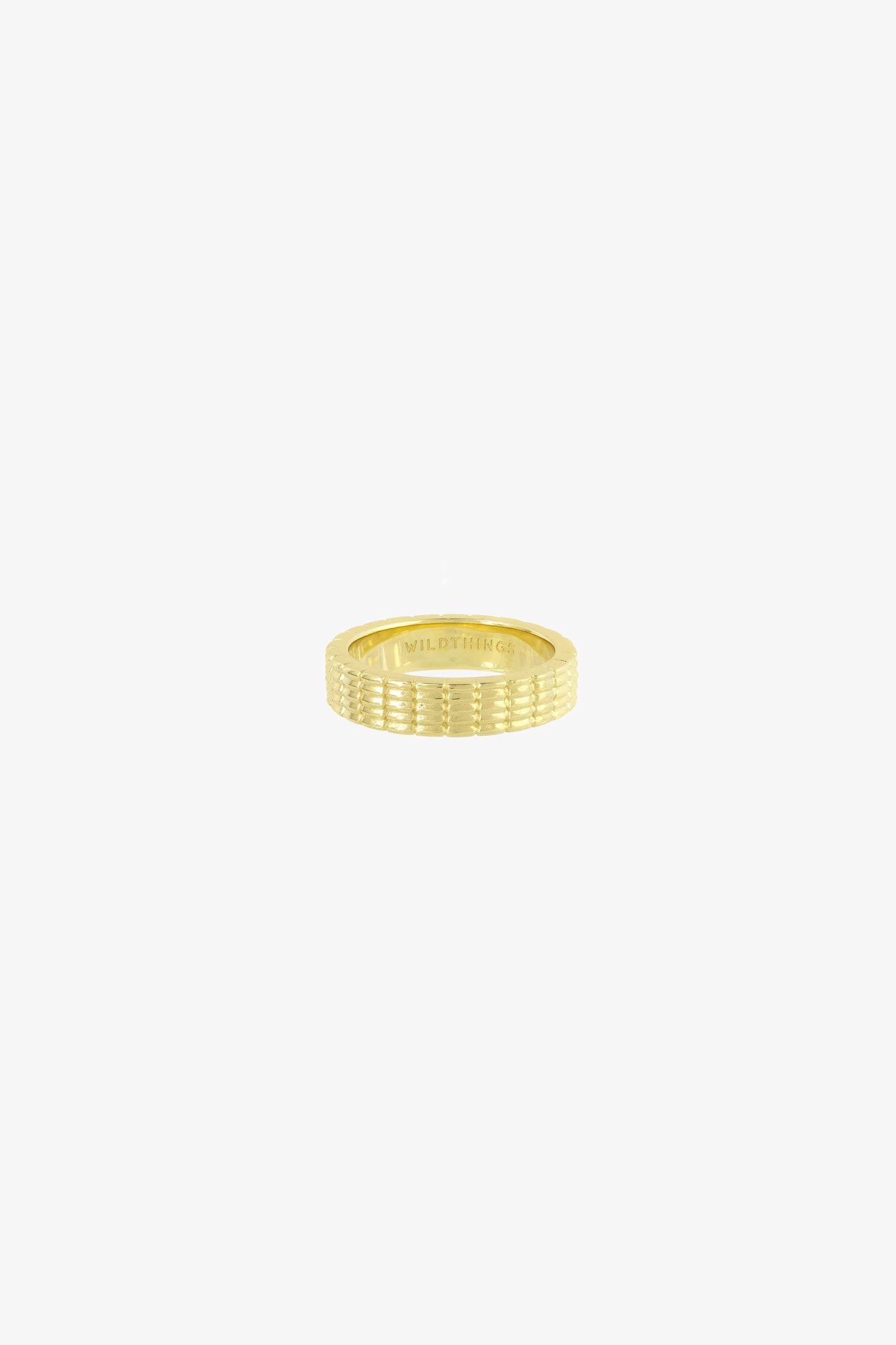 Off road ring gold plated-abc