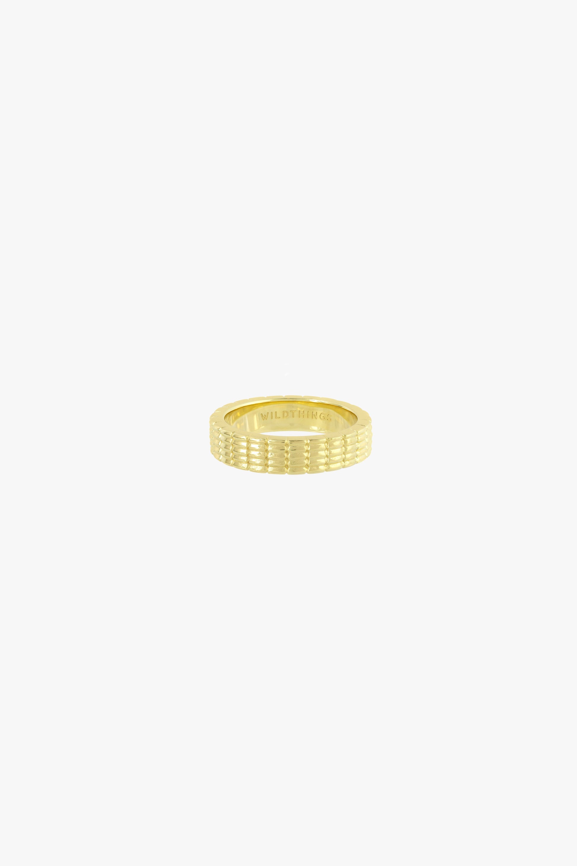 Off road ring gold plated-abc