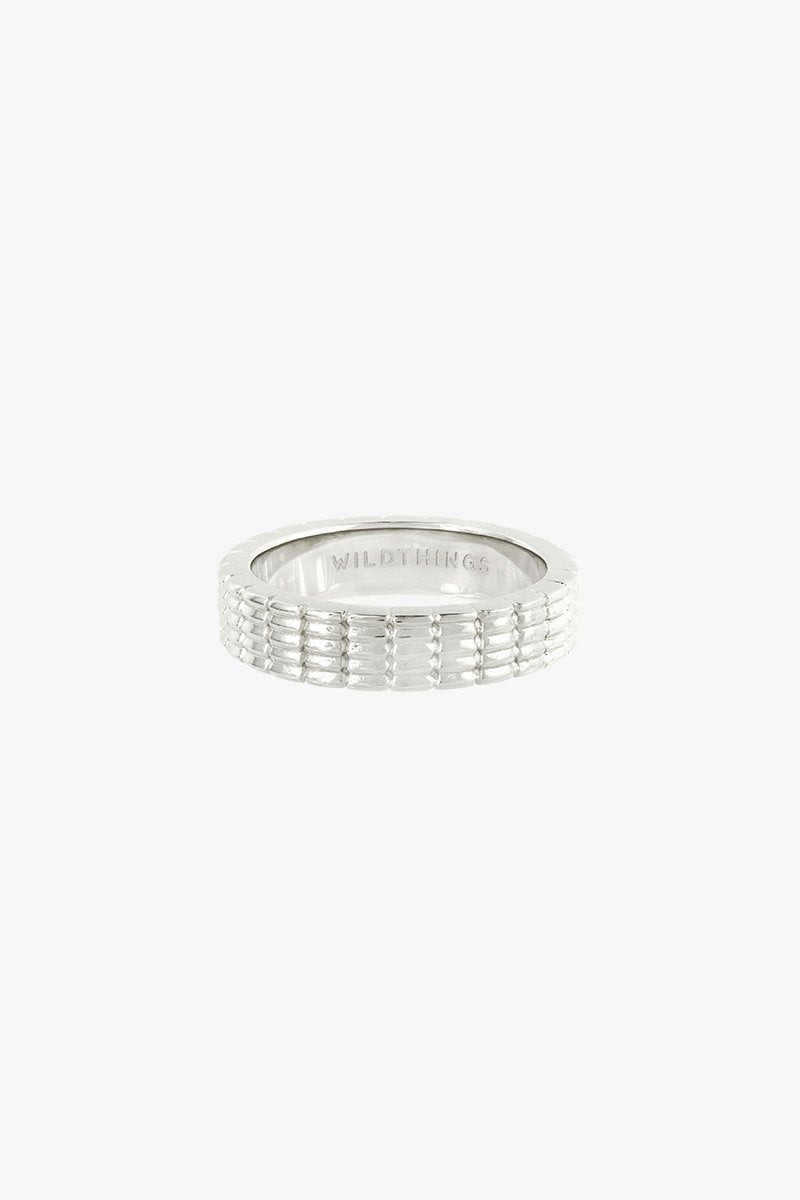 Off road ring silver-abc