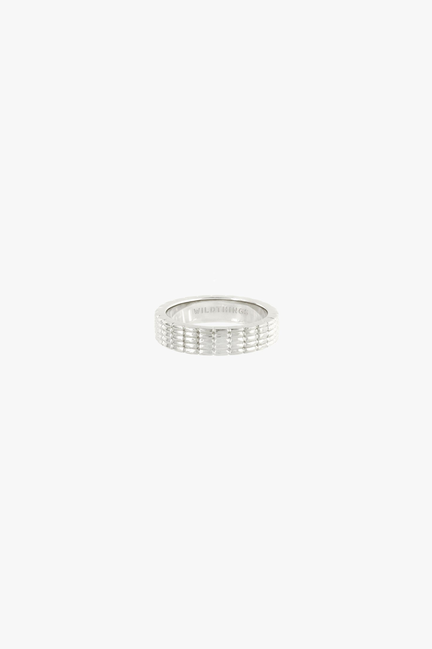 Off road ring silver-abc