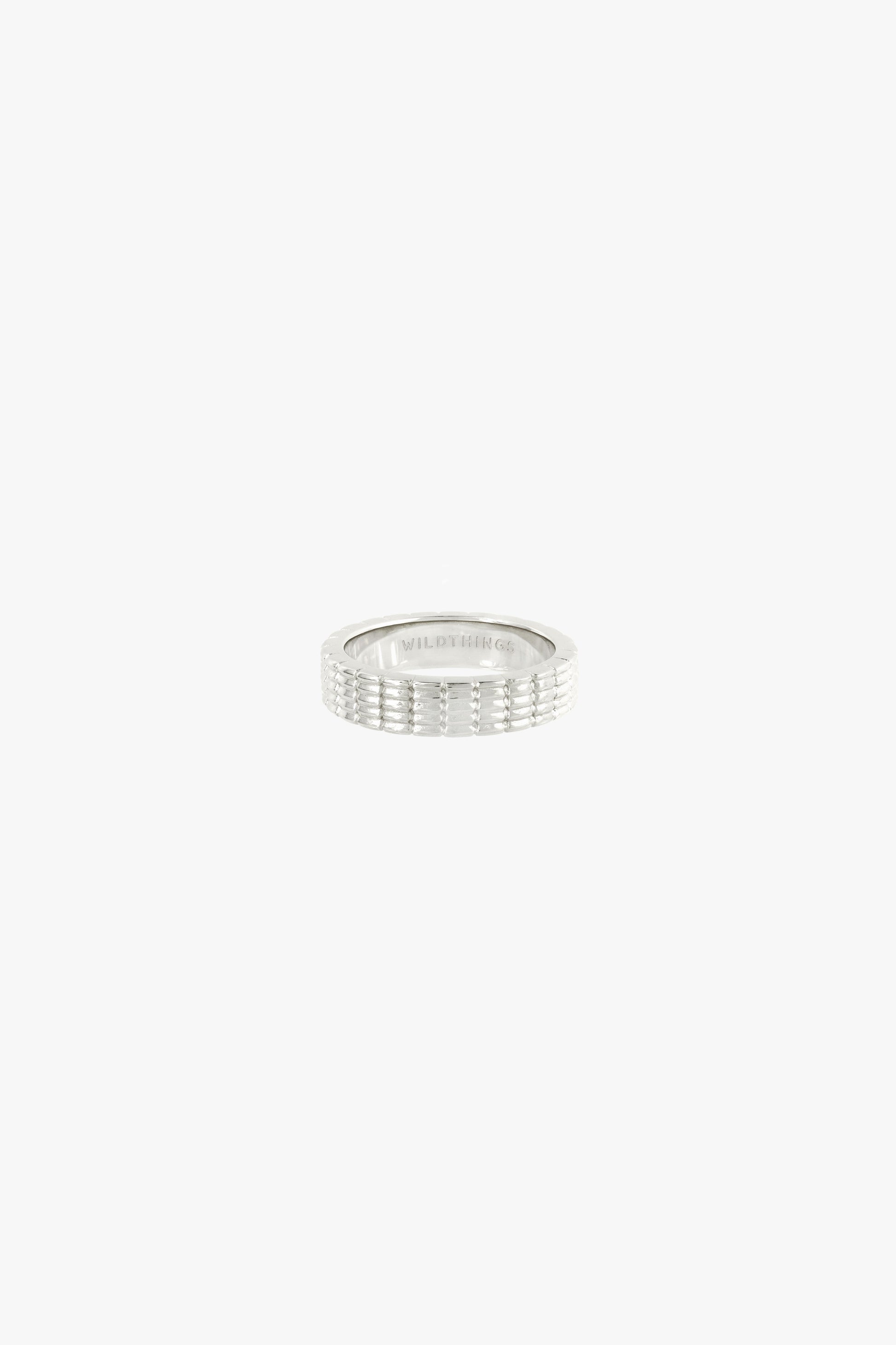 Off road ring silver-abc