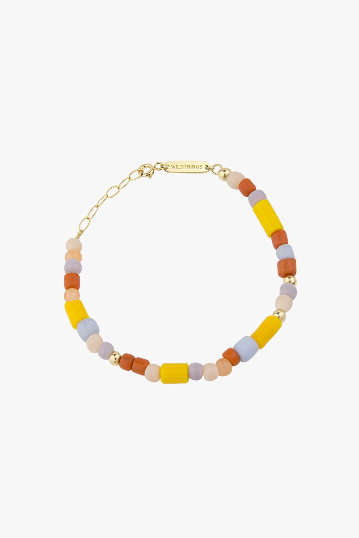 Rainbow bracelet gold plated-Bracelet-wildthings_collectables-Gold plated---abc
