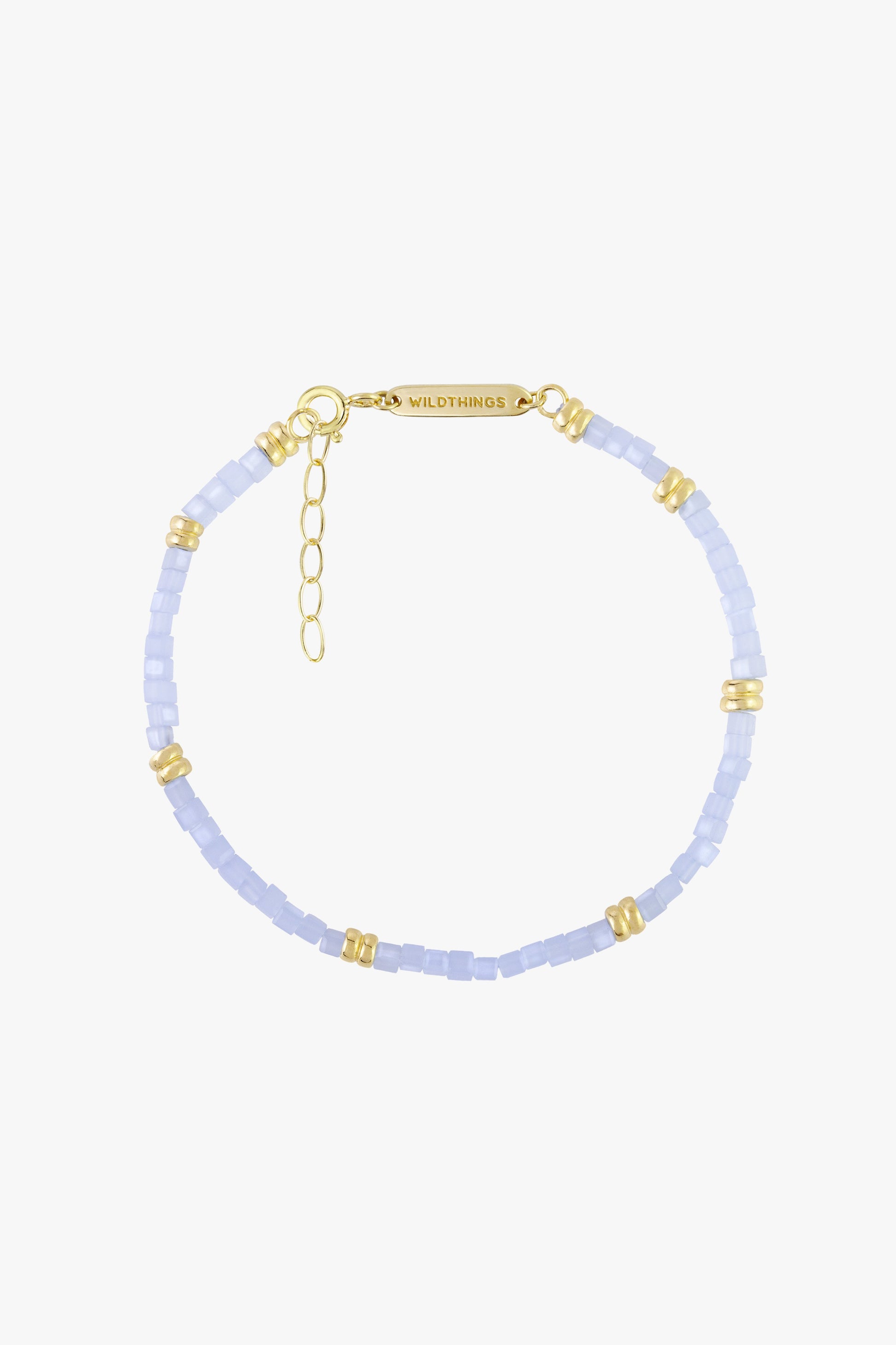 Blue sky bracelet gold plated-abc