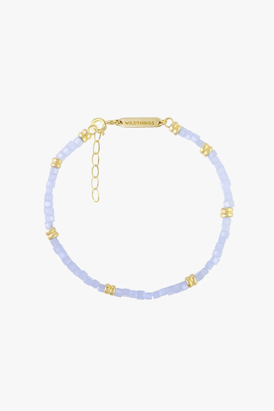 Blue sky bracelet gold plated-abc