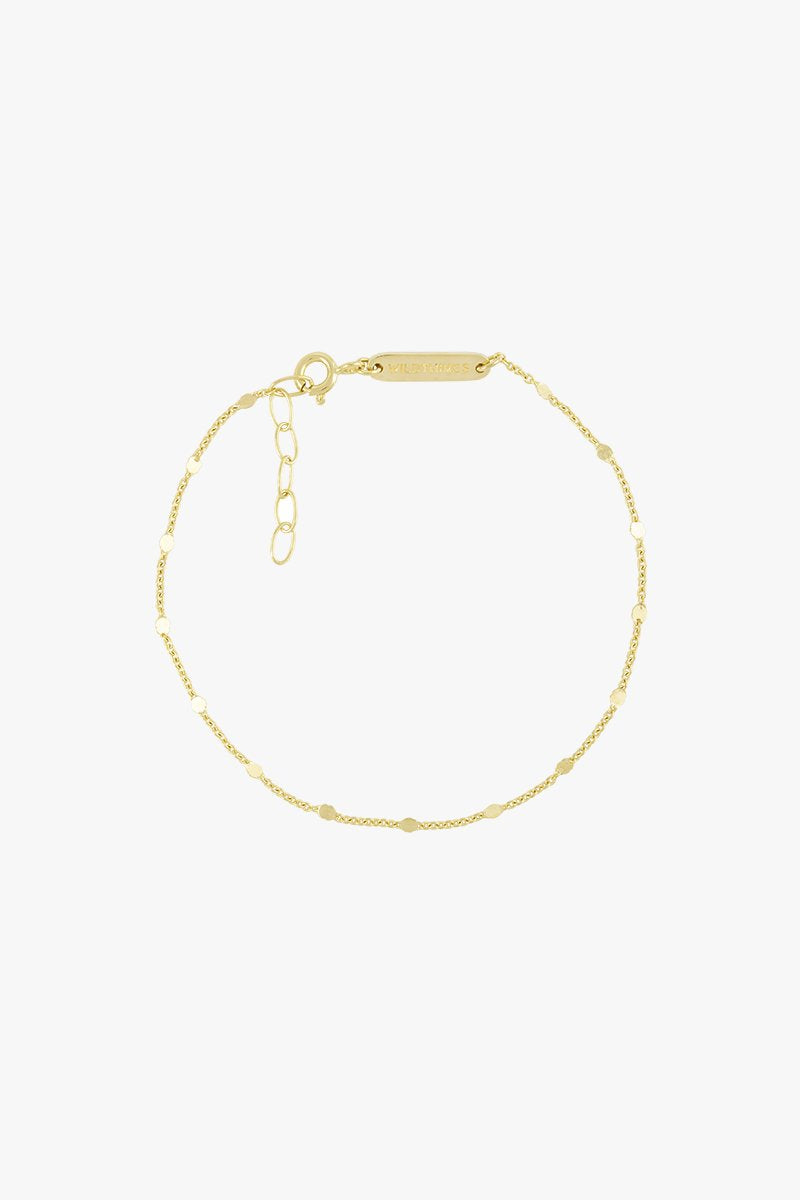 Small drops bracelet gold plated-Bracelet-wildthings_collectables-Gold plated---abc