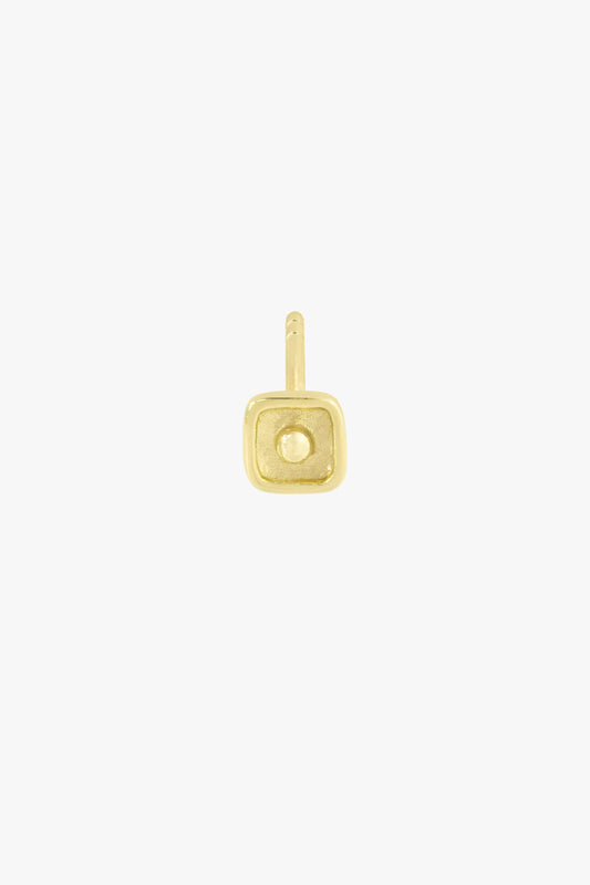 Destination stud gold plated-abc