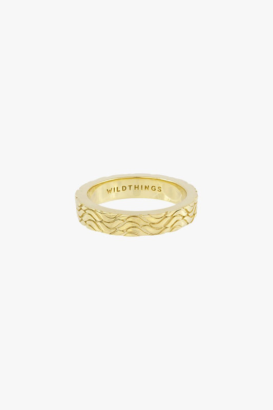 Wave ring gold plated--Wildthings_collectables-Gold plated-1 (US 6 / 16.5 mm)--abc